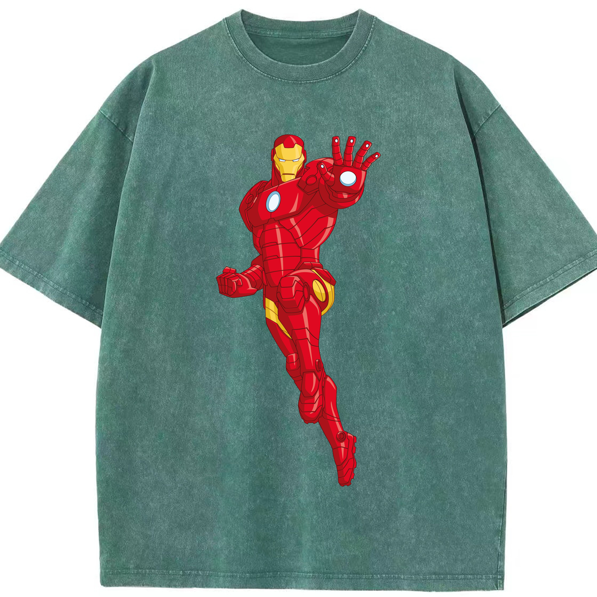 （画像用） アベンジャーズ The Avengers 綿100% ヴィンテージ風 半袖Tシャツ（フロントプリント）